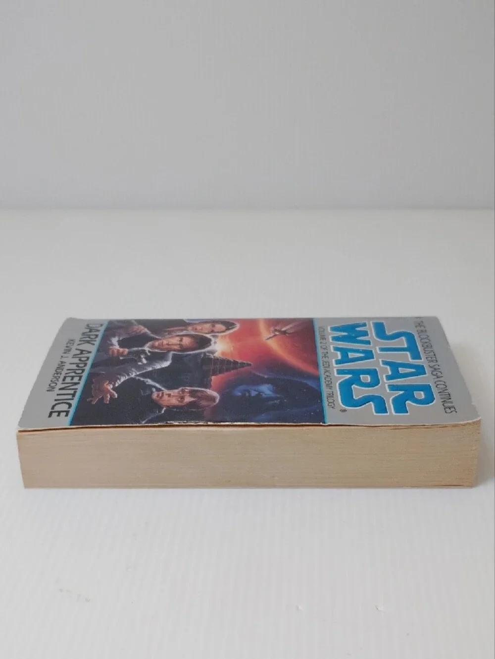8 For $8 Star Wars: Dark Apprentice by Kevin J. Anderson - Silver/Blue Cover